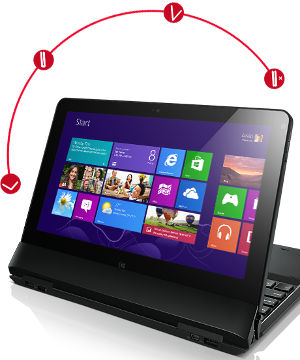 ThinkPad Helix: Laptop, Tablet, Everything in between.